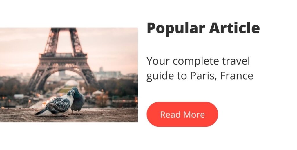 Paris travel Article