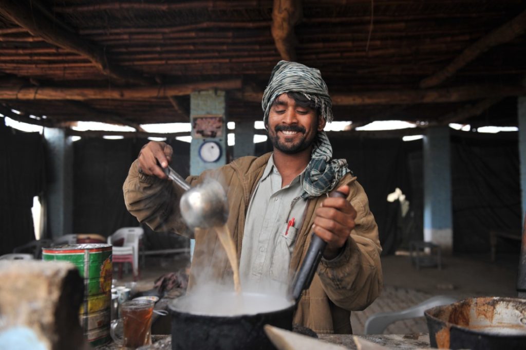 Tea/Chai shop in Pakistan