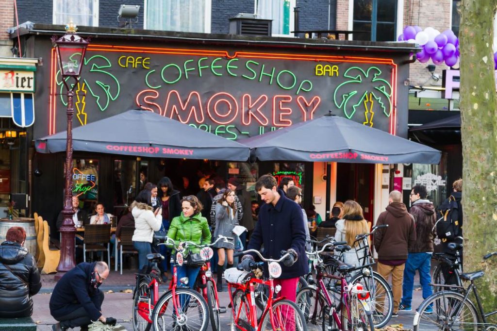 Coffee Shop in Amsterdam