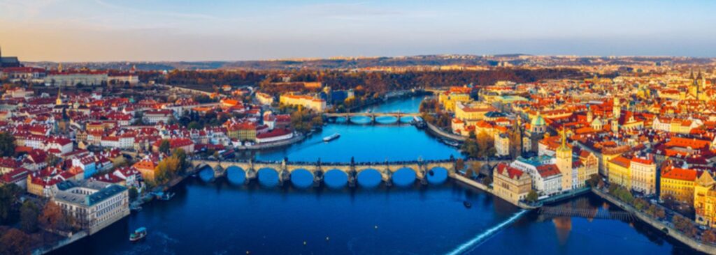 View of the city of Prague - Cheapest destination for Food and travel lovers