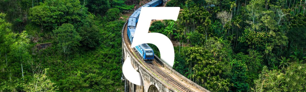Top 5 train journeys in sri lanka