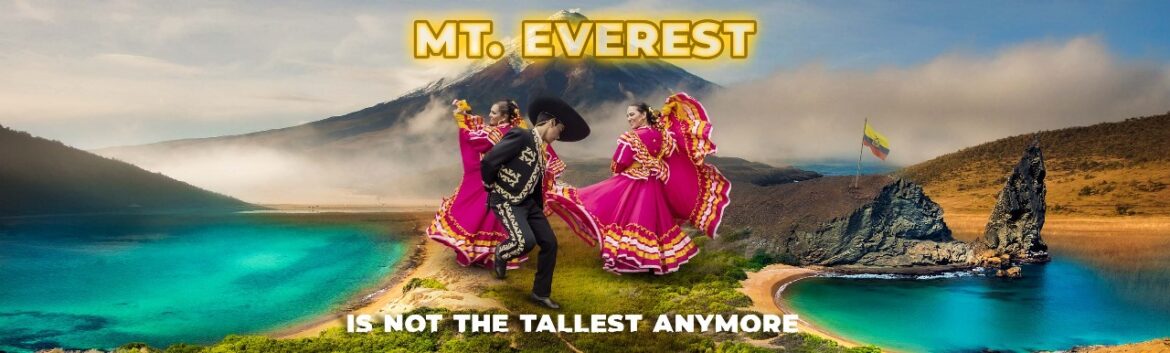 Mount Everest is not the tallest anymore